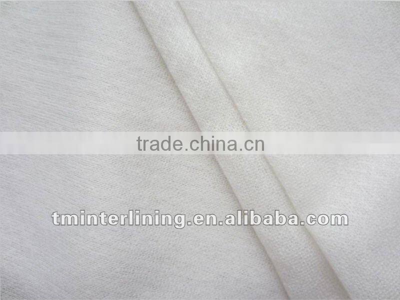 a22 woven garment interlining/ weft insert /fusible adhisive/ high quality