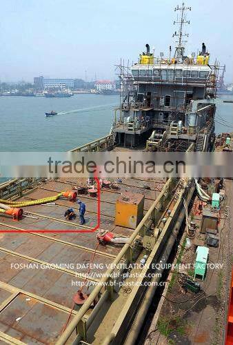 PVC anti scuff negative pressure exhaust air duct