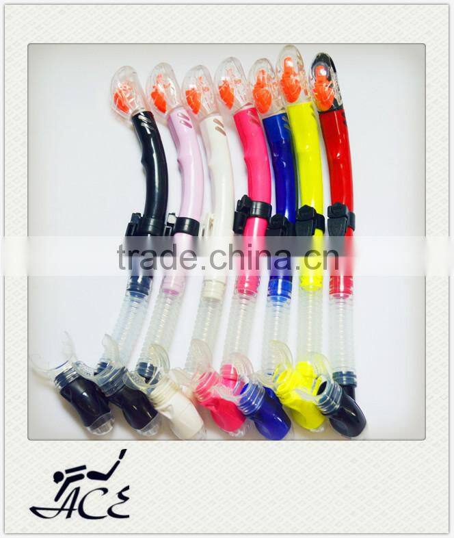 scuba diving equipment snorkling tube easy breathing snorkel for sale