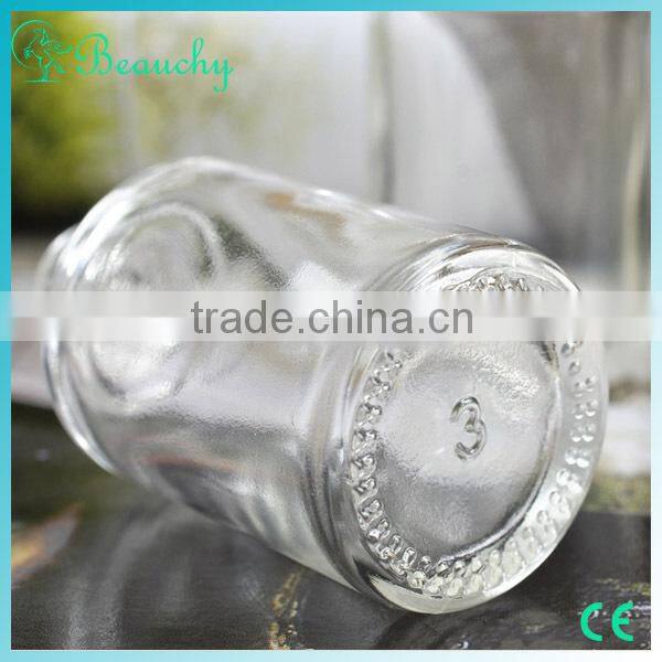new design 15ml round and square glass nail polish bottles for sale