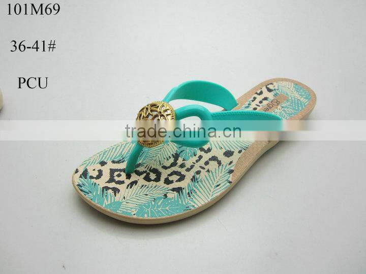 pcu air blowing slippers,hot-selling shoes with flower