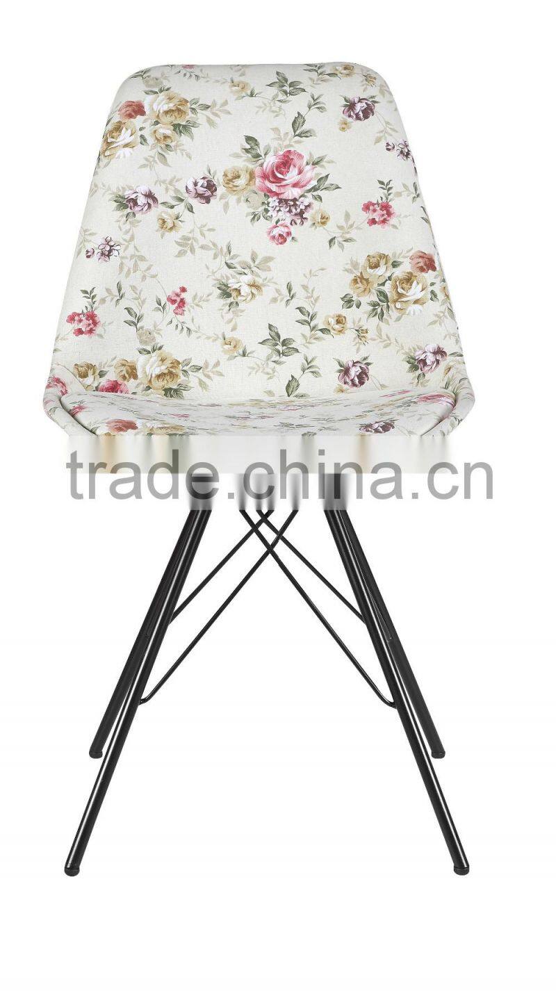 AH-1002B Wholesale Custom Made Meatl Leg Simple Design Garden Chair