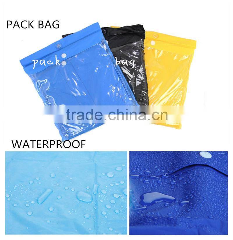wholesale unisex women men adult portable translucent long plastic raincoat