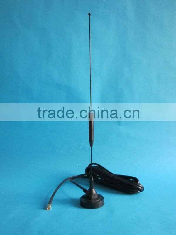 Hot sell high gain sexy full hd uhf car mini tv gps gsm fm am antenna with best price