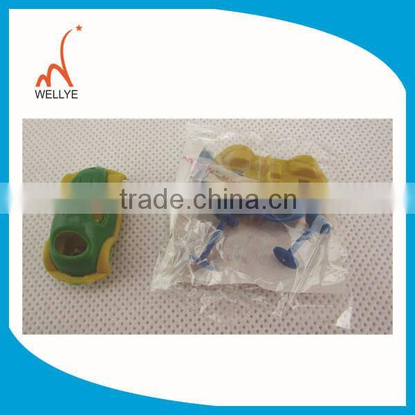 mini plastic DIY Beetle car toy