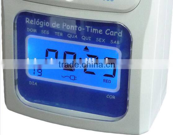 top selling electronic time recorder attendance machine price