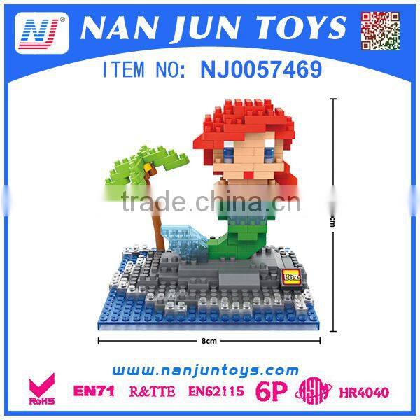 Small Diamond mini plastic buiding block for kid toy