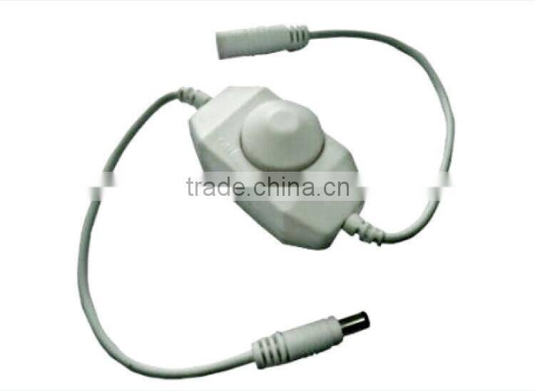 DC12V 8A ABS shell knob-prerated controller/Dimmer for led strip light