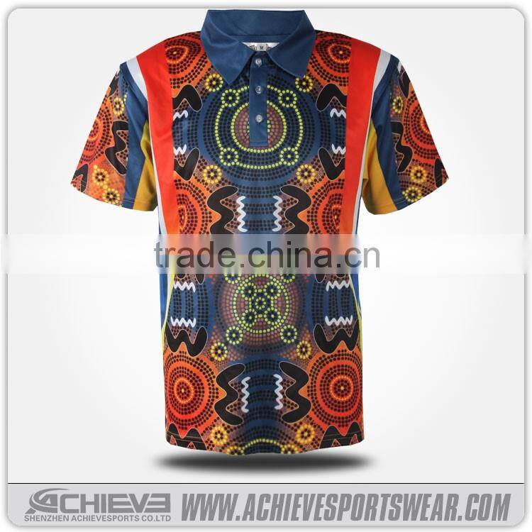 Custom made men polo shirts polo t-shirt with camo