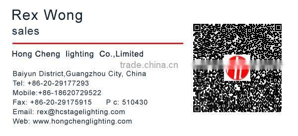 audience light stage panel 25x30w warm white or rgb matrix led blinder