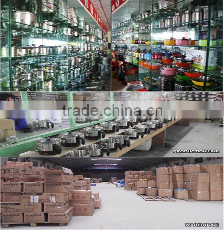 18 cm American style Cookware Double bottom stainless steel soup pot withbakelite handle