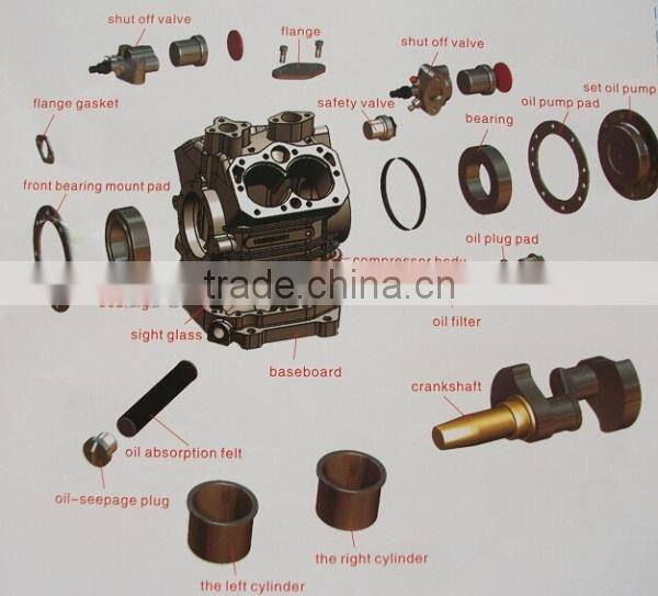 Hot sale Forged aluminum Fk40 compressor part shaft seal/metal marine propeller shaft seal /rotary shaft seal with spring