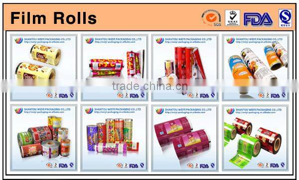 packaging Film for automatic packing machine, roll stock film, laminated film for food packaging