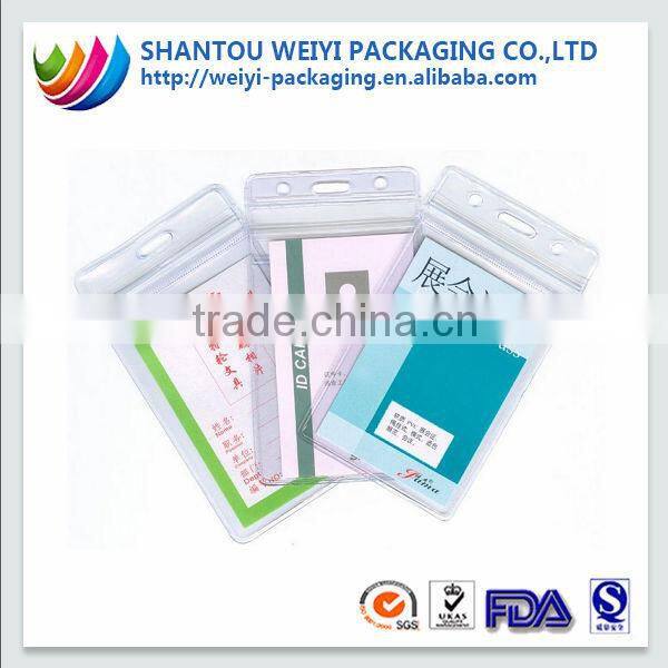 China supplier pe pvc plastic bag for document waterproof