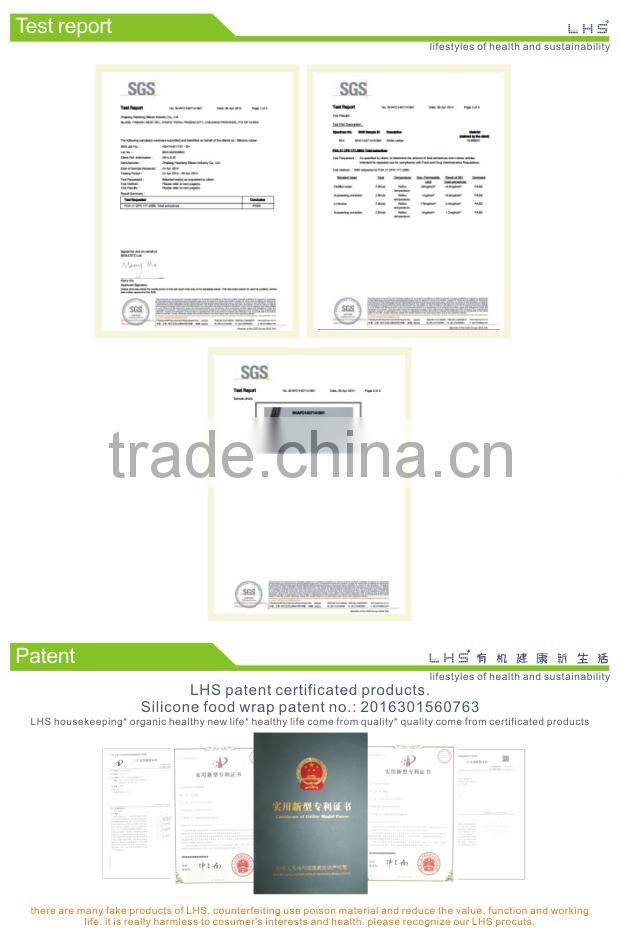 Recycling Environmental Protection Silicone Cling Wrap Dispenser Preservative Film