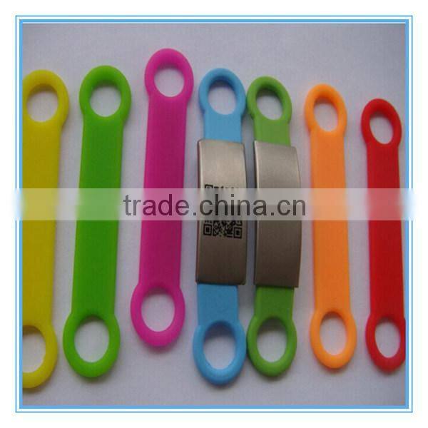 for christmas gift silicone watch tag