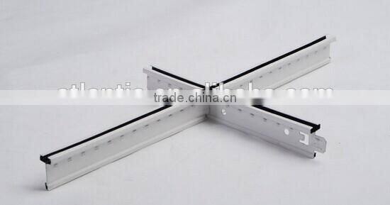 Solid grooved t grid supended ceiling tiles