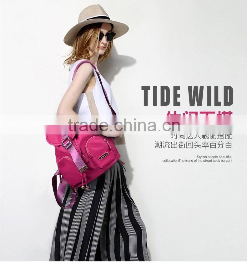 2016 Daily casual backpack bags Hot Sale New Design polyester Outdoor Casual Fashion Backpack