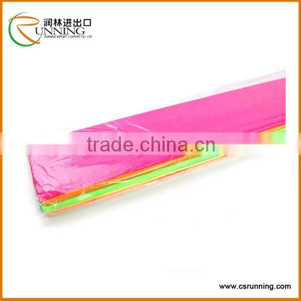 Colored Crepe Paper for Party or Artificial Flowers Wrapping