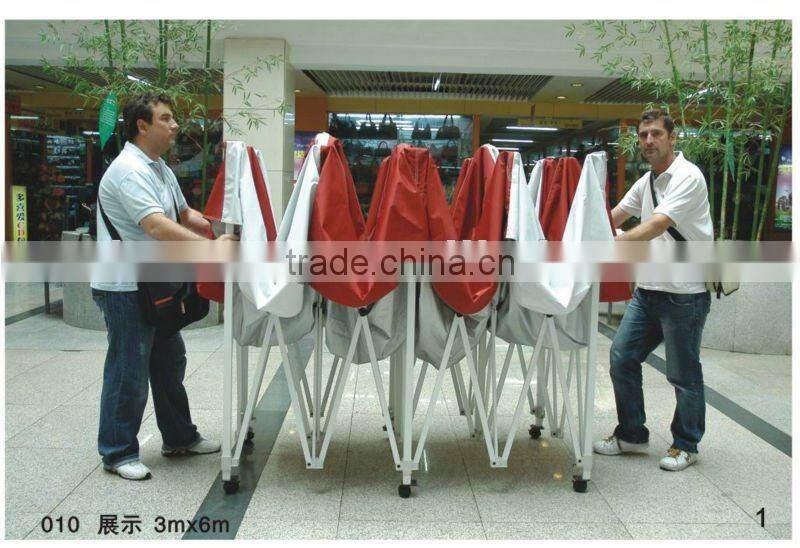 high quality UV 60'' instant aluminium pop up tent waterproof gazebo canopy