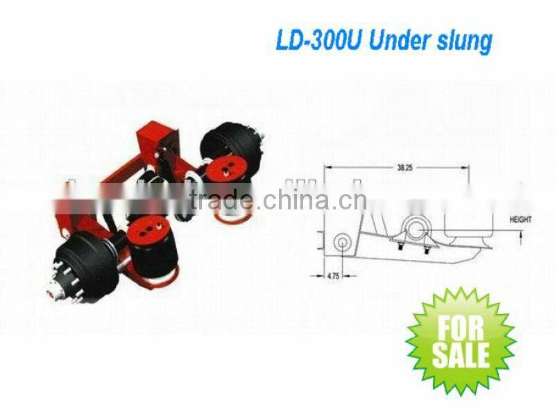 American Type Semi Trailer Air Suspension With U-bolt Kit