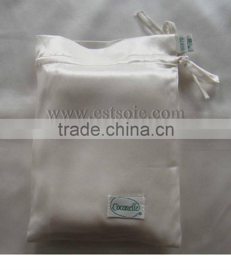 Charmeuse Silk Pillowcase--Radiation Protection