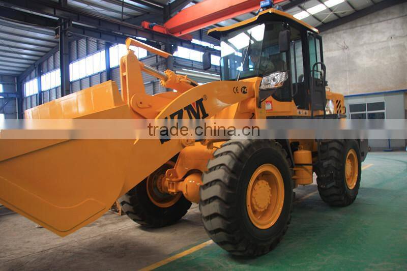 Shanghai Bauma fair popular SZM936 articulatedl wheel loader for sale with Rops/fops