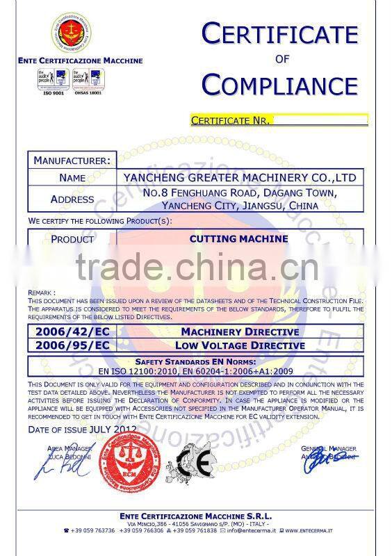 Glove Cutting machine/glove making machine