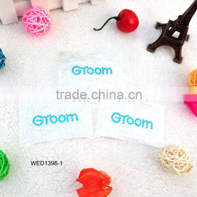 acrylic rhinestone Wedding Shoe Stickers I DO sticker for shoe,I DO shoe sticker,high quality rhinestone Wedding Stickers