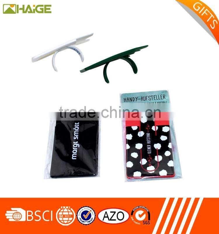 China Factory direct silicone cell phone wallet with 3m sticker