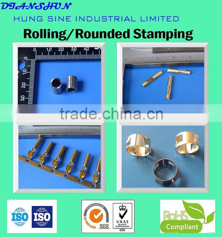 stamping crimping welding maching silver copper brass tungsten electric parts components rivets contacts