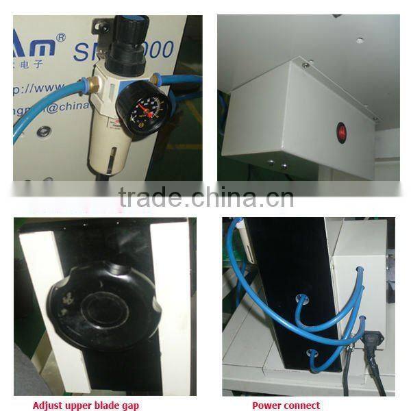 Aluminium PCB separator machine