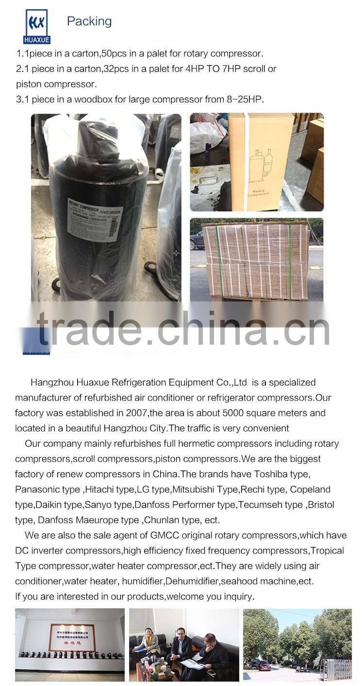 Rotary used compressor, split air conditioner compressor