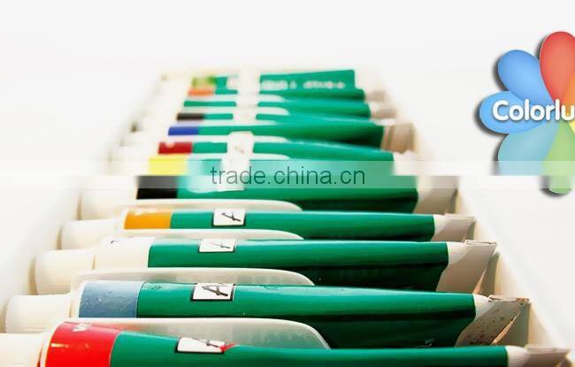 75ml tube packed OEM made artist non-toxic acrylic paint