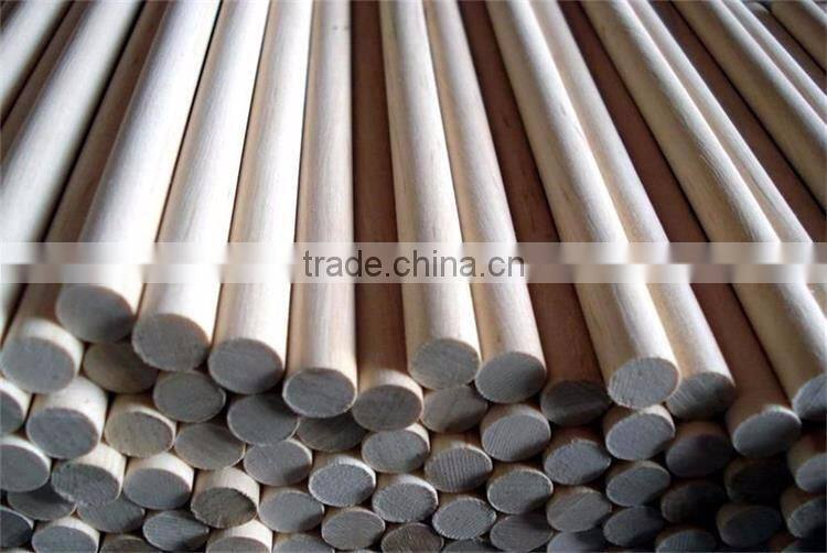 Offer varnished threated and pvc coated mop handle