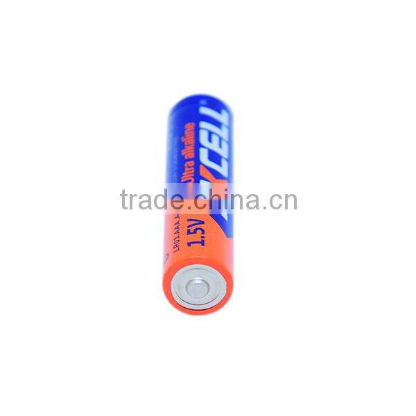 LR03/AM4 Ultra alkaline 1.5v Battery pvc/ Alu jacket