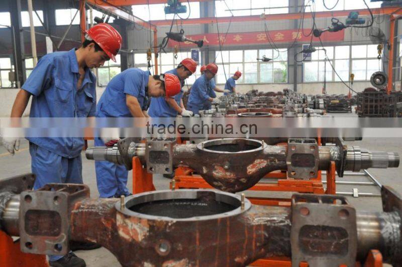 Chinese construction engineering machinery spare parts manufacturing for SDLG XCMG wheel loader LW500F drive axle assembly