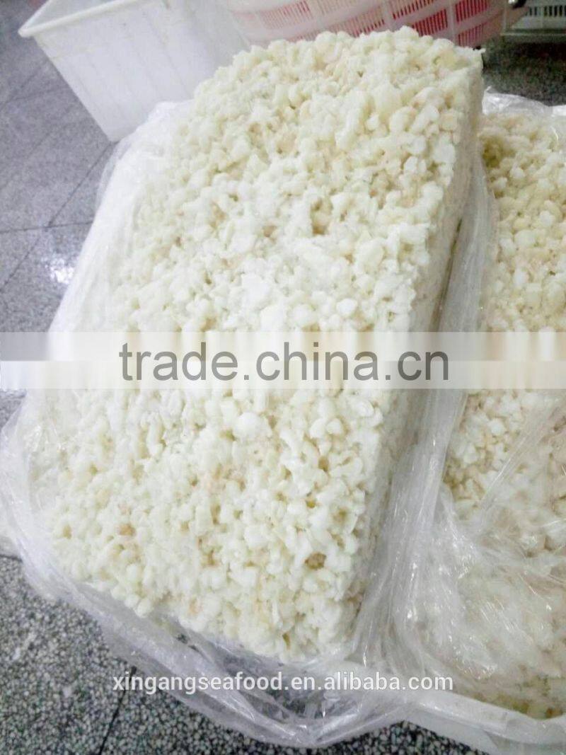 broken rings /chopped meat of squid wings for TAIWAN market