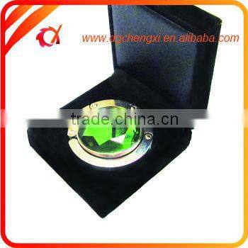 Pink Crystal Metal Bag Hanger