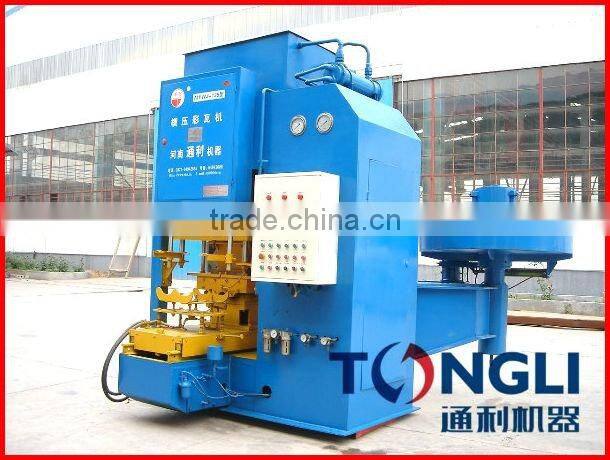 The serrviceable structure roof tile machine