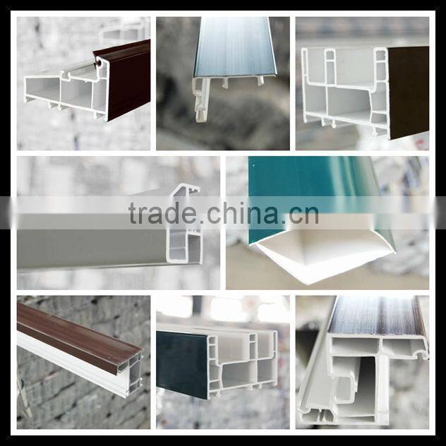 PVC extrusion plastic profiles