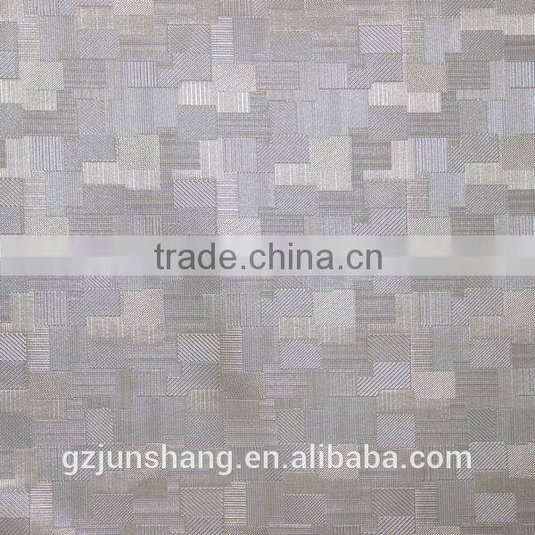 Semi PU leather use for wallpaper 3d material very fashion