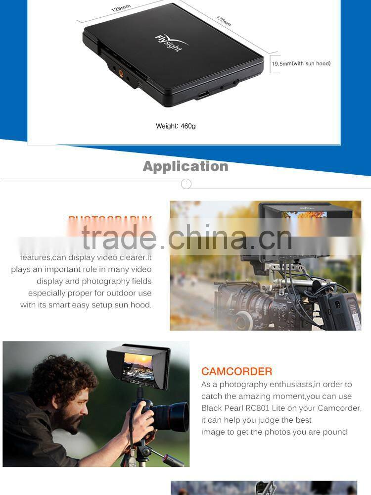 RC801Lite 32CH 7" 5.8GHz Diversity FPV LCD Monitor