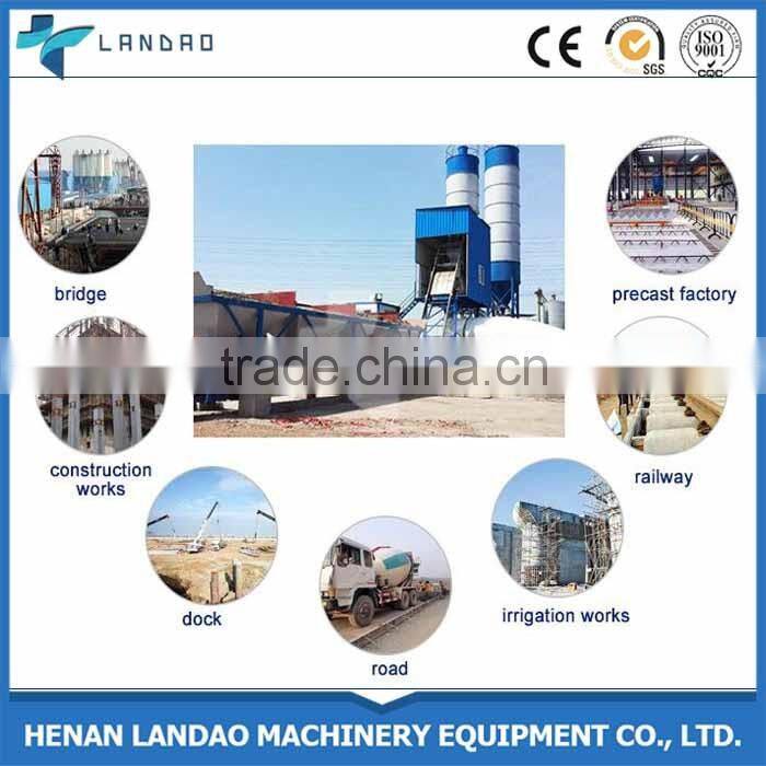 2016 New design belt type precast concrete mixing plant