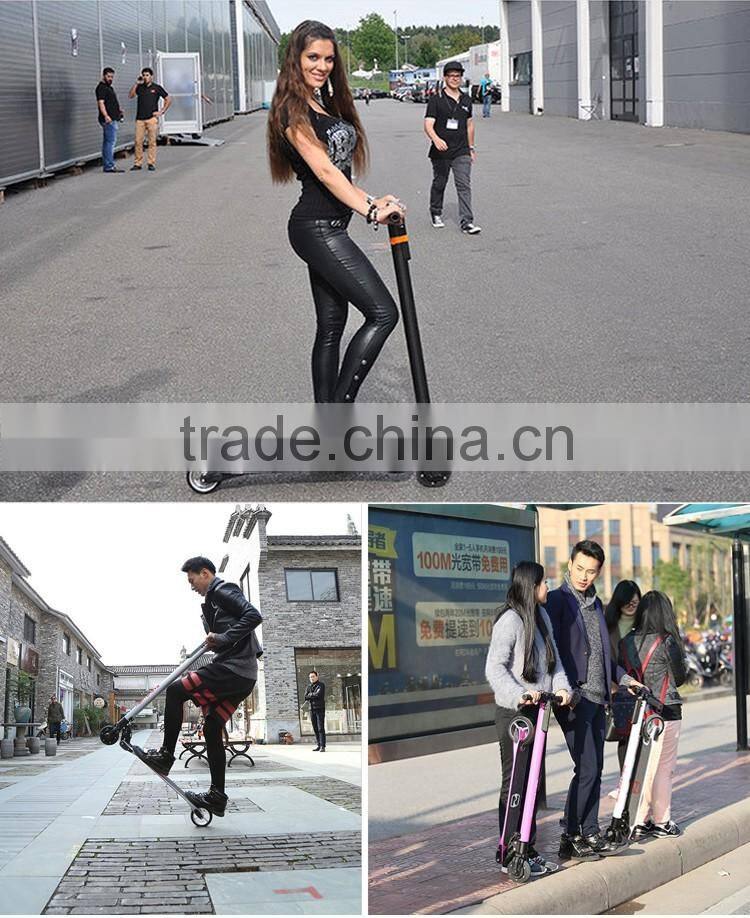2016 New Products Carbon Fiber Folding Lightest electric motorcycle With Good Quality