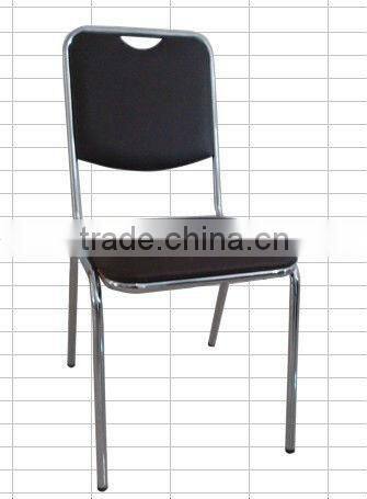 chromed dining chair