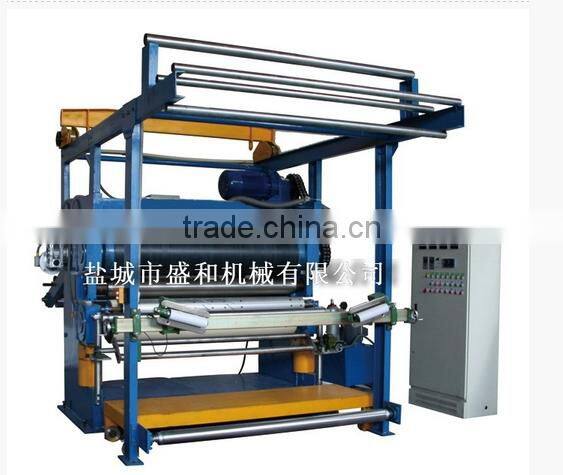 high quality Fabric embossing machine leather embossed machine for polyester and so on