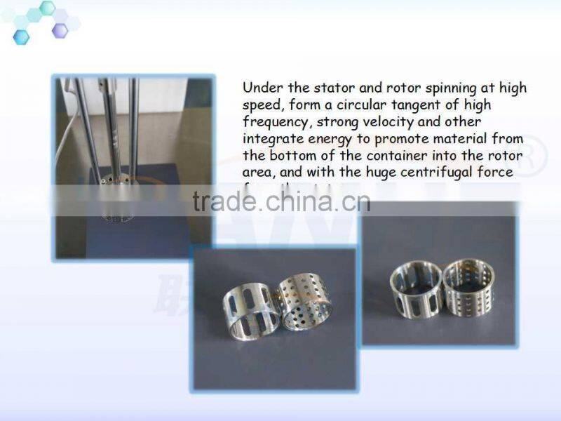 Small Lotion Cosmetic Cream Mixer Lab High Shear Emulsifier