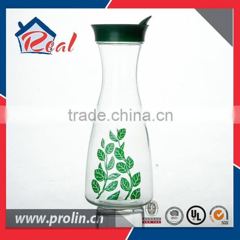 NBRL CE approval best food grade Swan Neck wine decanter