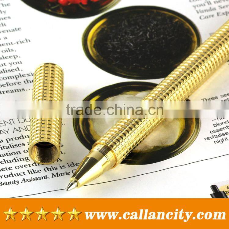 24kt gold custom personalized ink pen